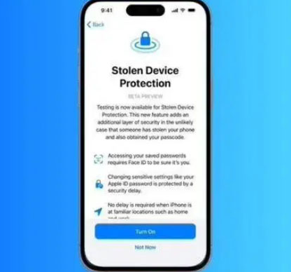 陇西苹果授权维修店分享被盗设备保护功能开启方法