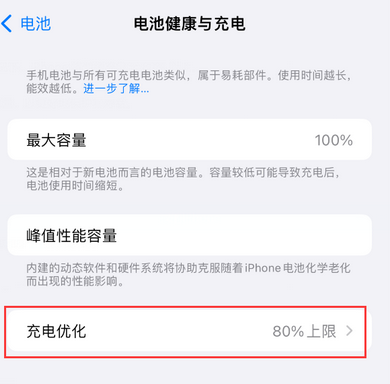 陇西苹果15充电维修分享如何在iPhone15上设置充电上限