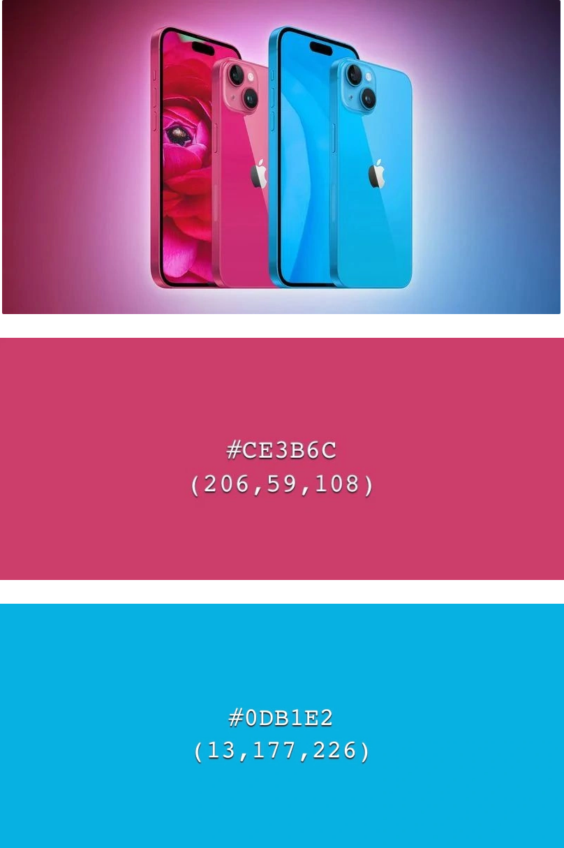 陇西苹果维修网点分享iPhone 15 系列手机有哪些配色 