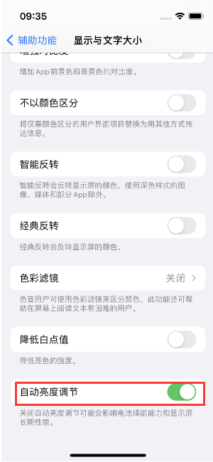 陇西苹果15维修店分享iPhone 15 Pro系列屏幕亮度 