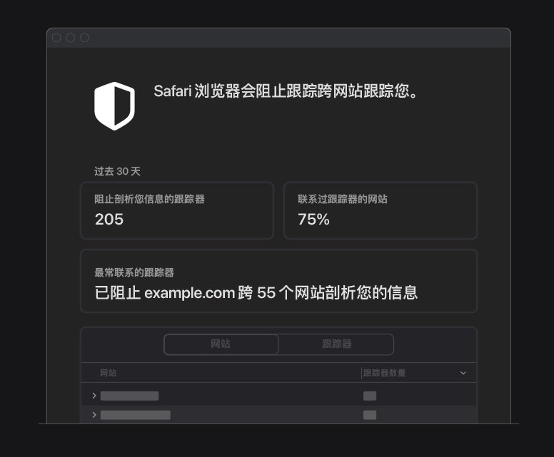 陇西苹果手机维修分享如何在 Safari 浏览器中查看和打开隐私报告 