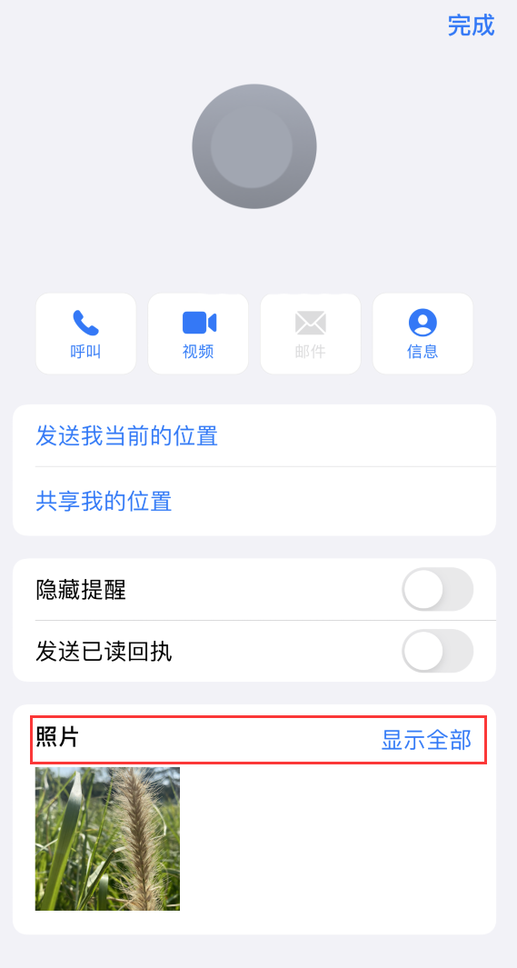 陇西苹果手机维修分享如何快速查找 iMessage 信息中的图片等附件 
